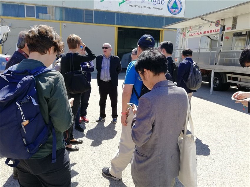 Una delegazione di giapponesi in visita alla Valtrigno di San Salvo