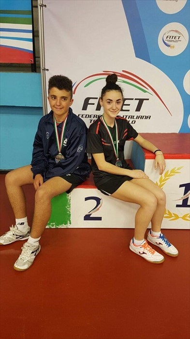 Tennistavolo, Margherita Cerritelli è argento nel doppio misto ai Campionati Italiani