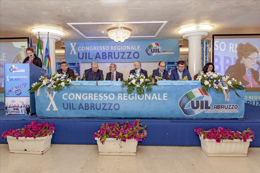 Uil Abruzzo, chiusa la stagione congressuale