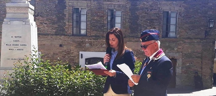 In Piazza Caprioli la cerimonia per il centenario dell'ultimo anno della 1° guerra mondiale