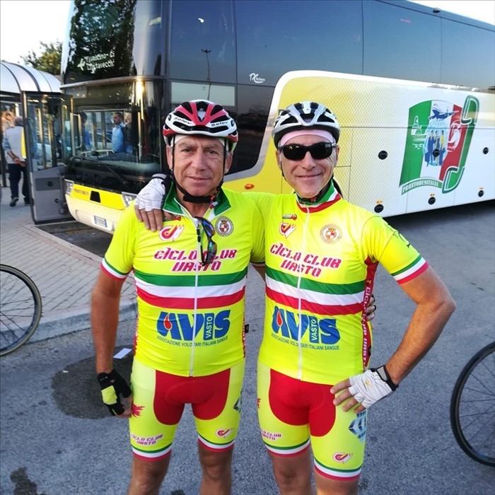 Ciclo Club Vasto, 33 ciclisti impegnati nel Ciclopellegrinaggio a San Gabriele