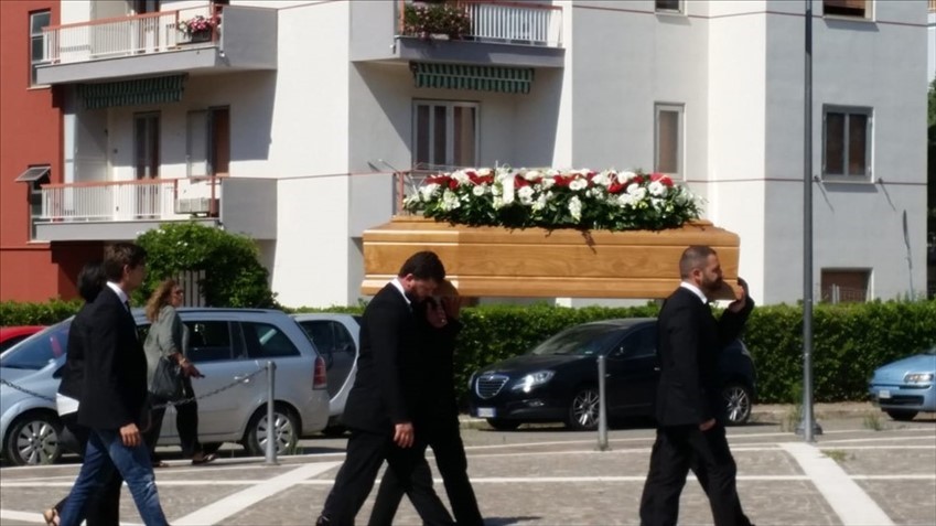funerale di Antonio Buccione