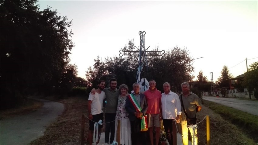 Benedizione della croce missionaria a Pollutri