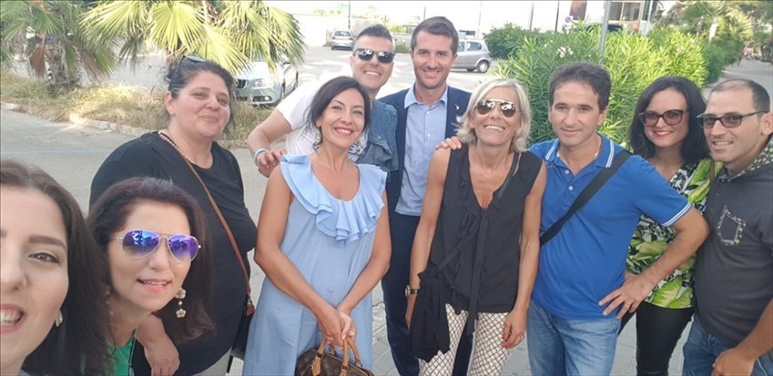 Visita di Salvini in Abruzzo