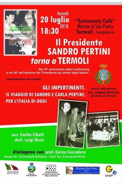 Il Presidente Sandro Pertini torna a Termoli