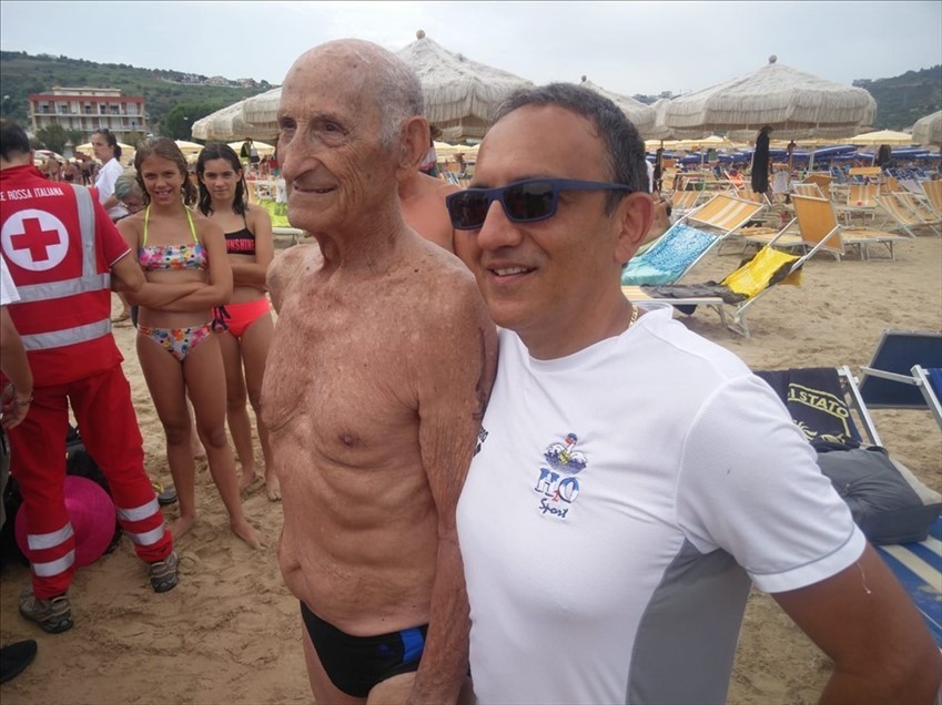 Domenicantonio Casolino al Trofeo di nuoto "Città del Vasto"