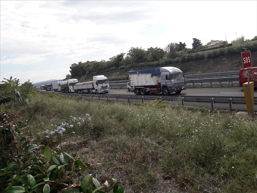 A14, traffico rallentato tra Vasto Sud e Termoli per lavori