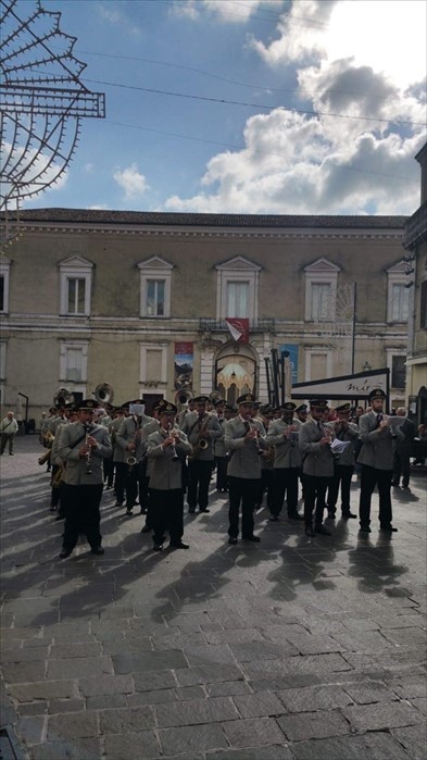 Esibizione complesso bandistico di Lecce