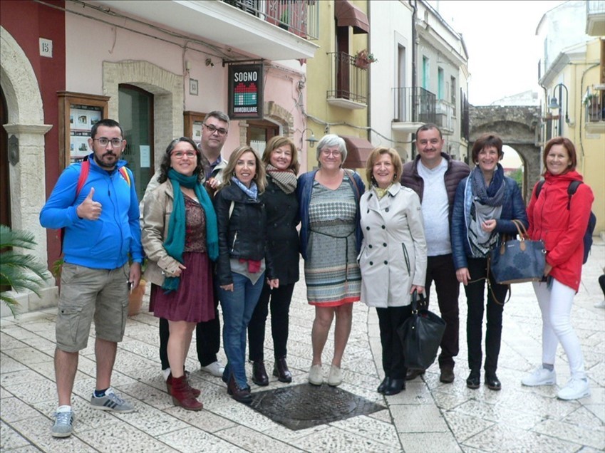 Studenti del Portogallo, Romania, Belgio e Turchia in visita a Termoli