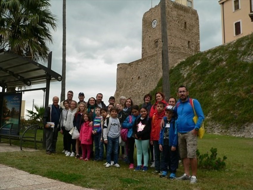 Studenti del Portogallo, Romania, Belgio e Turchia in visita a Termoli