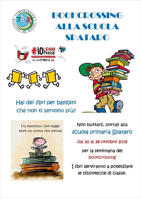 "Bookcrossing e Flash book" alla Scuola Spataro di Vasto