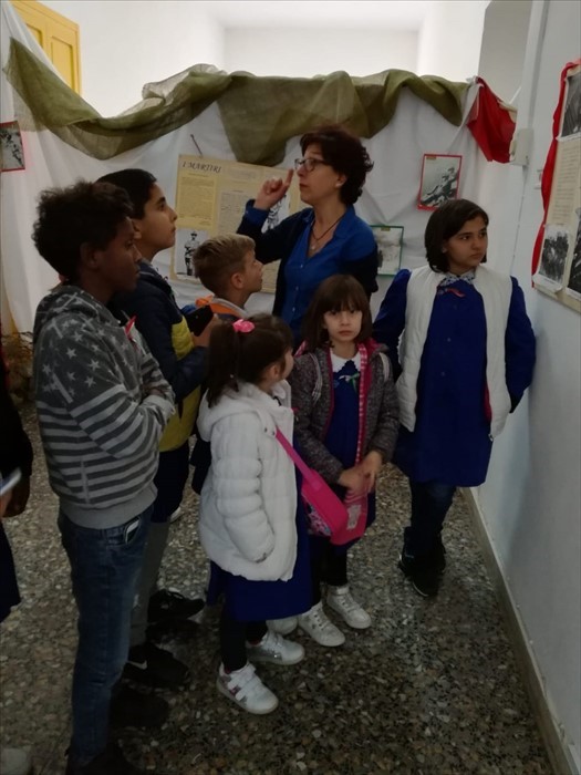 Gli studenti di Gissi in visita alla mostra sulla Grande Guerra