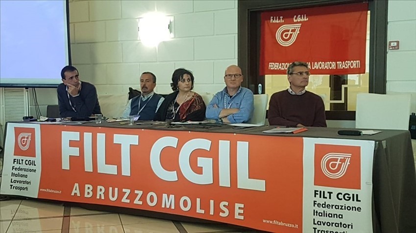 Costituita la Filt Cgil Abruzzo-Molise: Franco Rolandi è il primo segretario interregionale