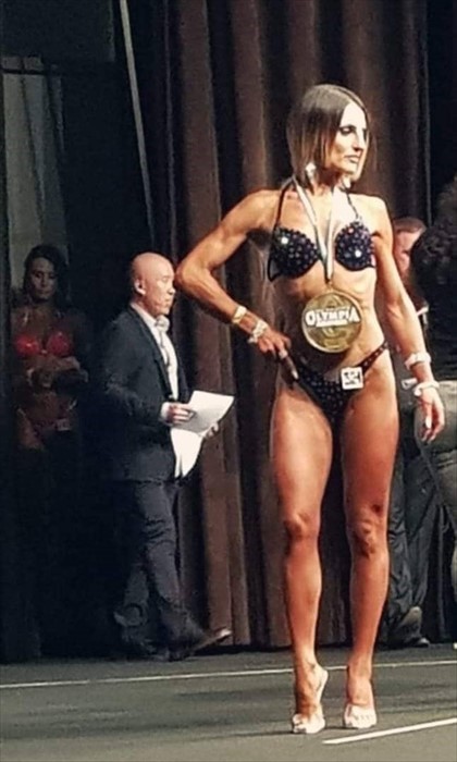 Bodybuilding, Annamaria Scarano terza a Padova
