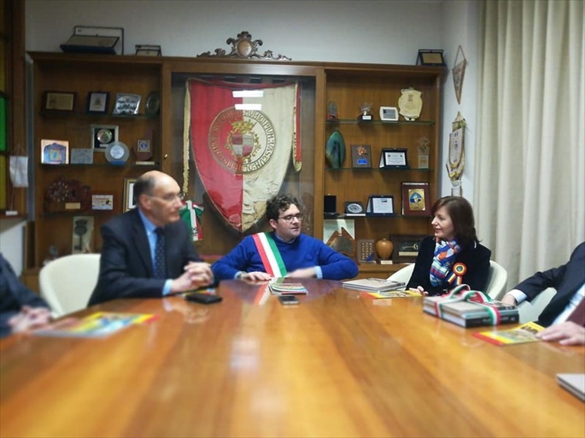 In Comune la visita di una delegazione romena