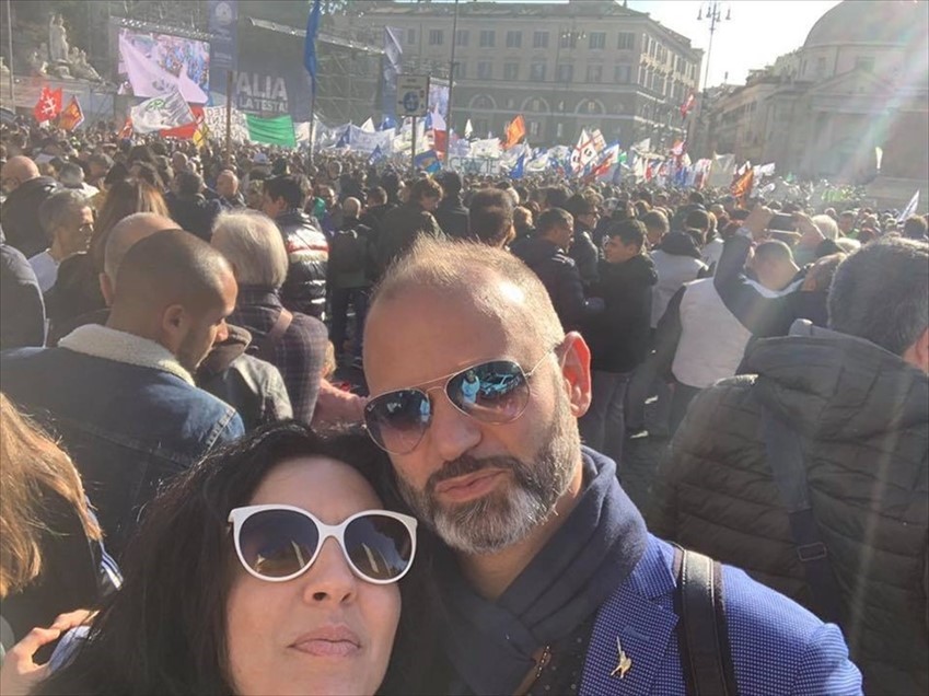 Lega del vastese a Piazza del Popolo: «Marcovecchio, mai vista una piazza così piena»