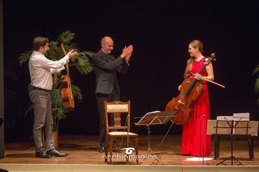 Applausi al Teatro Rossetti per il duo Rafael Aguirre e  Nadege Rochat