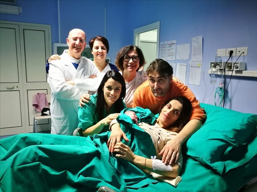 Aurora Chiavaro prima nata del 2019 al San Pio