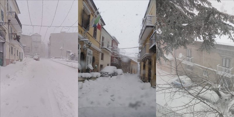 Vasto: Continua A Nevicare Nell'Alto E Medio Vastese, 50 Centimetri A ...