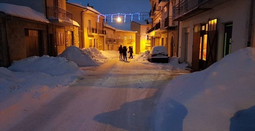 Ancora neve, scuole chiuse a Montazzoli e Castiglione
