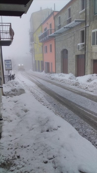 Neve a Schiavi d'Abruzzo