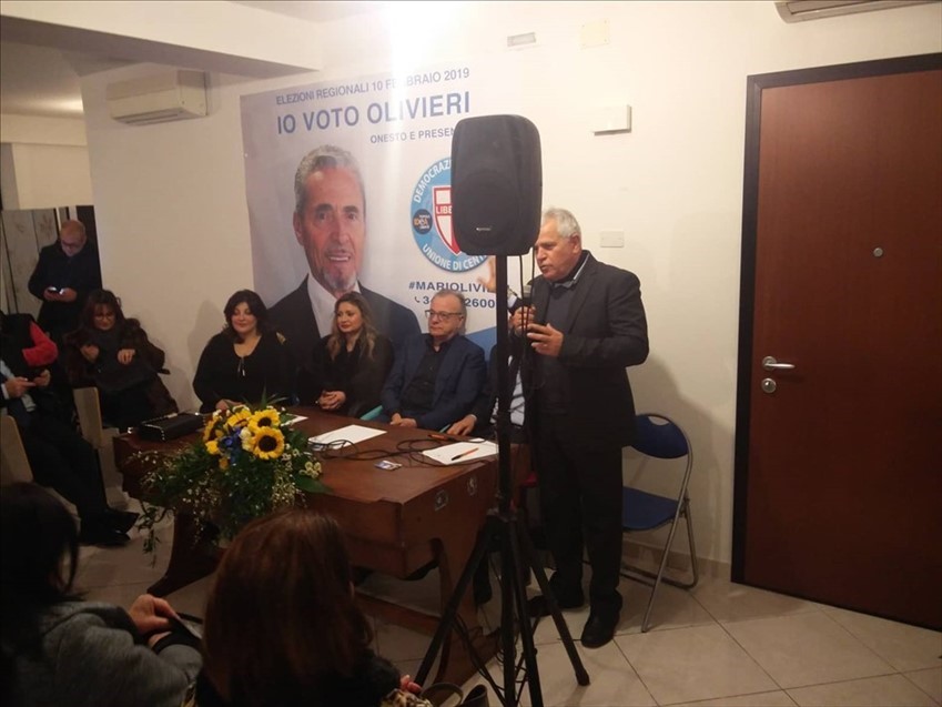 Inaugurazione sede elettorale di Mario Olivieri