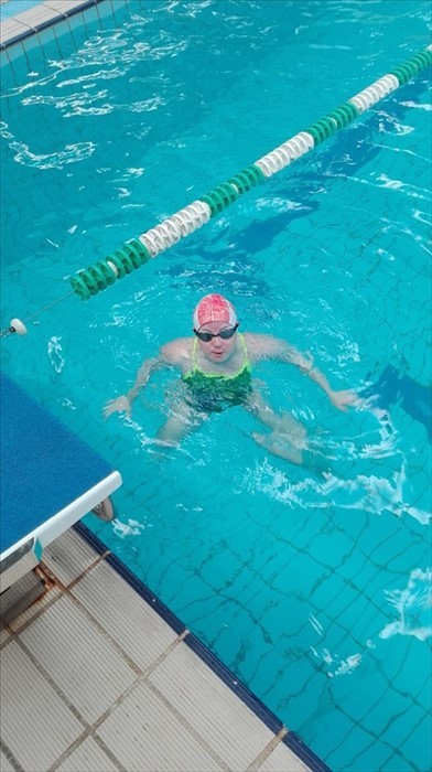 Mariella D'Aurizio, la stella del nuoto con il sogno di fare l'istruttrice