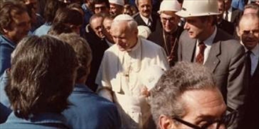 Il 19 marzo di 36 anni fa la visita di Giovanni Paolo