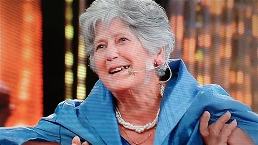 La grinta della termolese nonna Giovannina a «La Corrida»