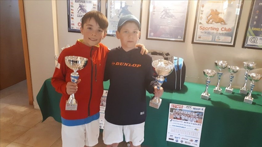 I ragazzi del Circolo Tennis Vasto trionfano al Torneo Kinder di San Severo