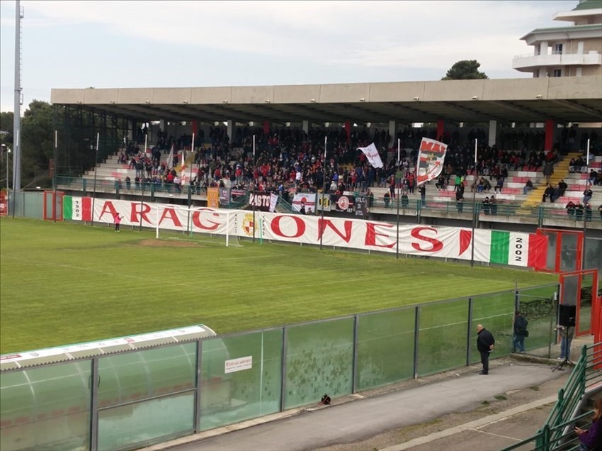 All’Aragona passa il Cesena: Vastese sconfitta 1-2