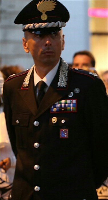 Il maggiore Fabio Ficuciello