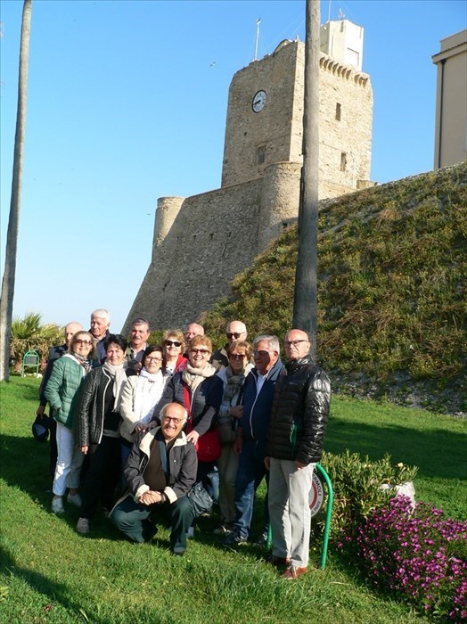Gruppo di turisti veneti in visita a Termoli