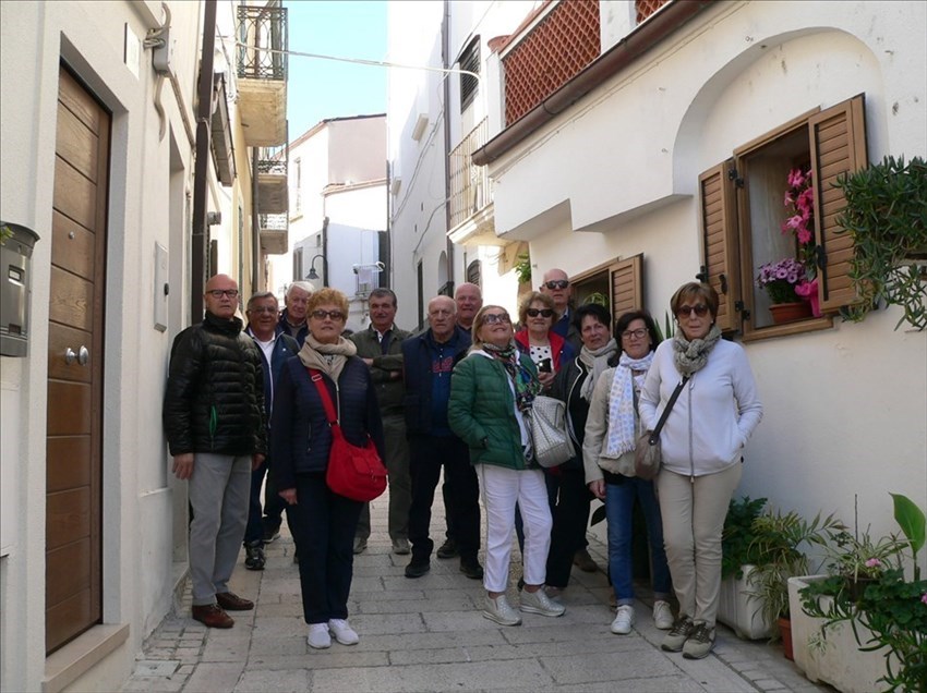 Gruppo di turisti veneti in visita a Termoli