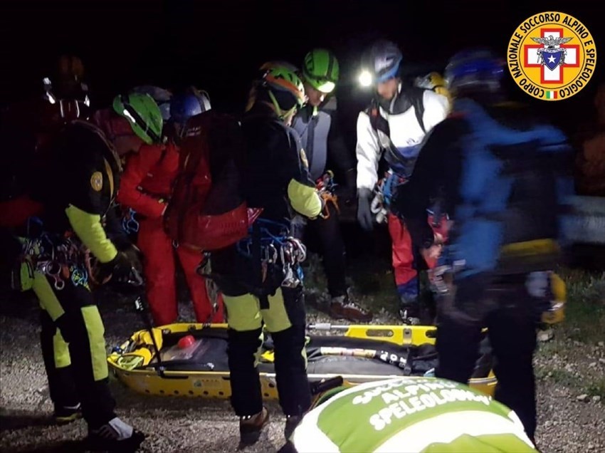 Escursionisti feriti sulla Majella, recuperati dopo 26 ore di lavoro