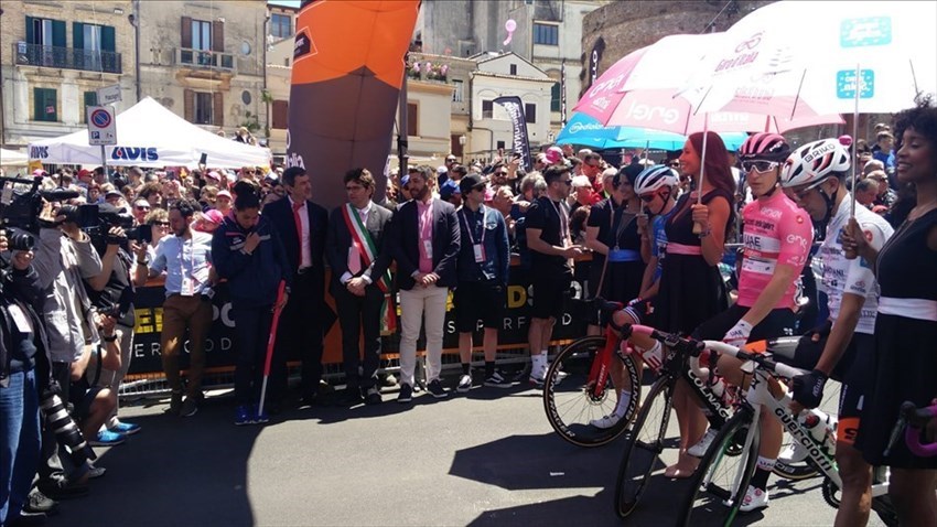 La partenza del Giro d'Italia a Vasto