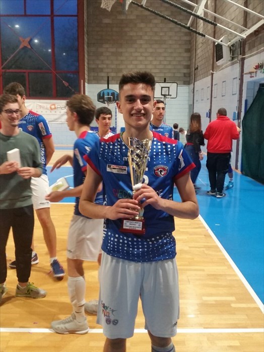 Il vastese Alessandro Di Tullio alle finali nazionali giovanili di volley under 18