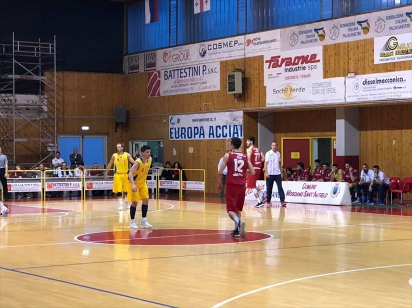 Finale playoff, la Vasto Basket cade in gara3 a Mosciano per 89-68