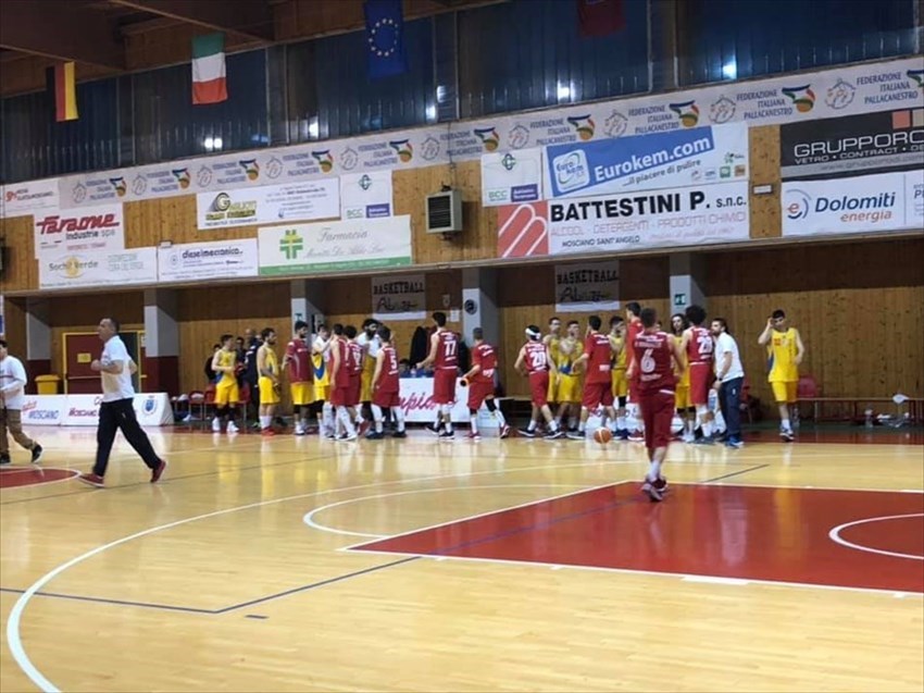 Finale playoff, la Vasto Basket cade in gara3 a Mosciano per 89-68