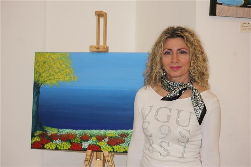 Inaugurata la mostra di pittura al femminile "Lucia Borghi"