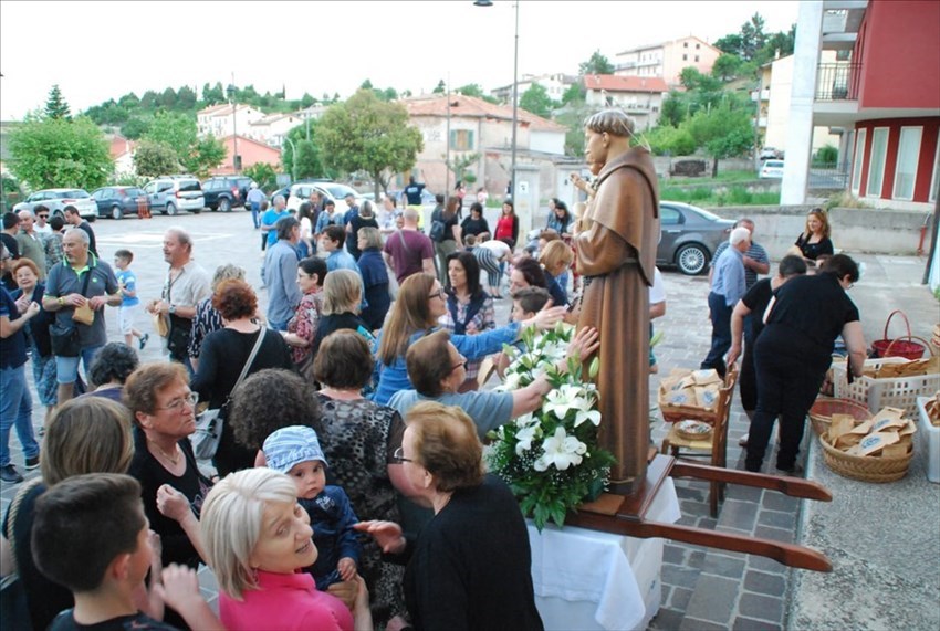 La festa di Sant'Antonio a Torrebruna