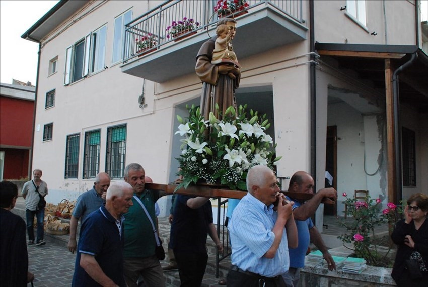 La festa di Sant'Antonio a Torrebruna