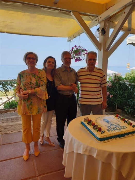 Palizzi, in pensione Giuliano De Rosa, Alfredo Pensa e Giuseppina Troilo