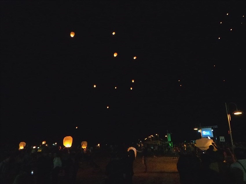 Notte dei Desideri - lancio delle lanterne