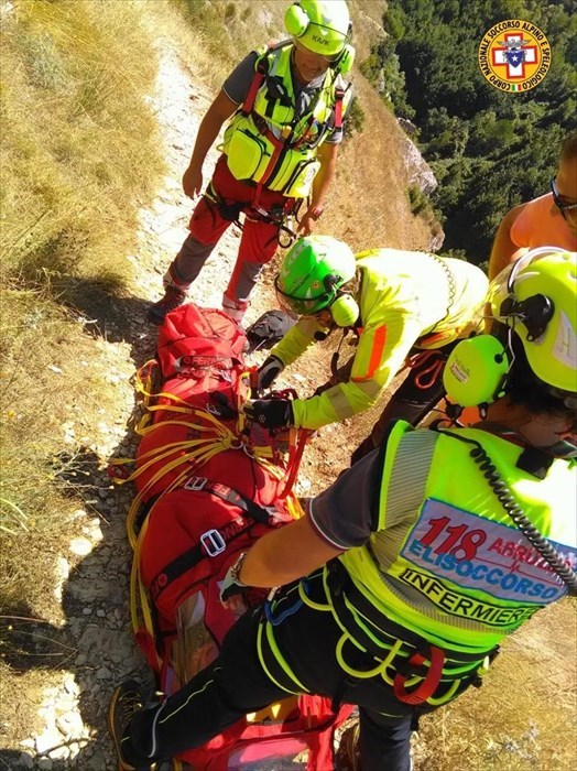 Escursionista cade sulla Majella, trasportato in elisoccorso a Pescara