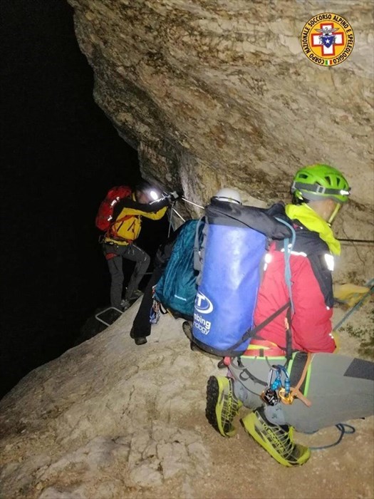 Sono salvi i due alpinisti intrappolati per maltempo a Campo Imperatore