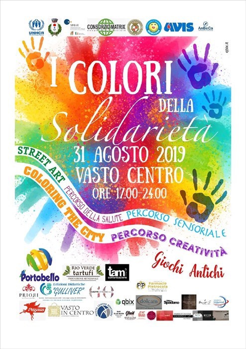 Tutto pronto per «I colori della solidarietà» nel centro storico di Vasto