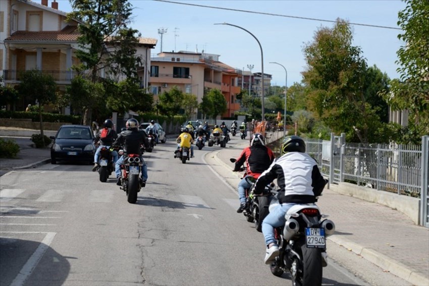 In tanti al primo bikers Day in onore di Claudio Gizzarelli
