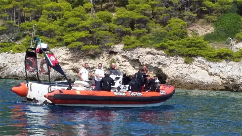 La Guardia Costiera di Pescara sostiene la ricerca e la tutela della "Pinna Nobilis"