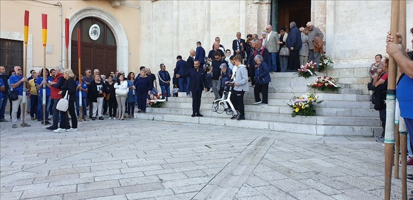 I funerali di Peppino Marinucci